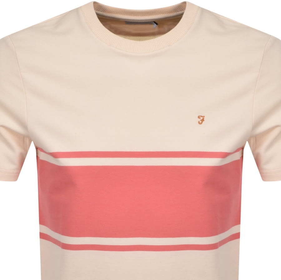 Alternative Image for ProductFarah Vintage Short Sleeve Belair T Shirt Cream2